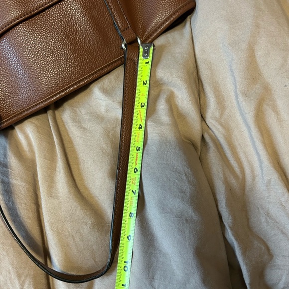 Dana Buchman Brown Faux Leather Tote Bag - Picture 16 of 16